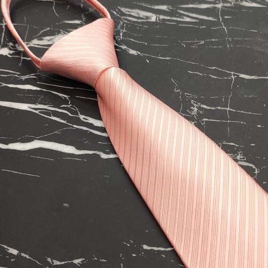 Dasi Pink  Polos Dasi Instan Pria Dusty Pink