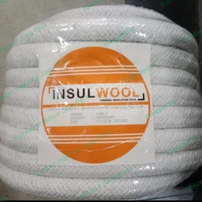 

Ceramic Fiber Rope Diameter 16Mm ( 5/8" Inch ) Roll