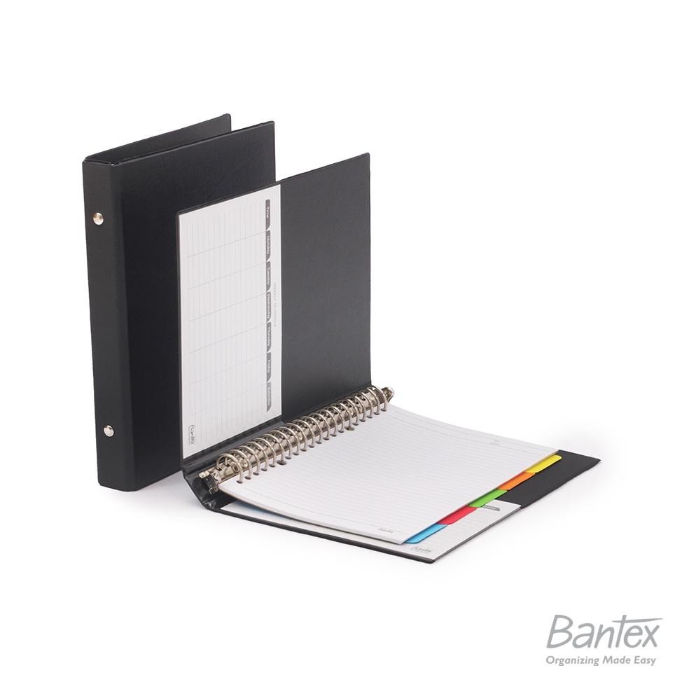 

ht-12 Bantex Binder Note A5 20 Ring Besi Loose Leaf Multiring Binder Black 1324 10 Terlaris