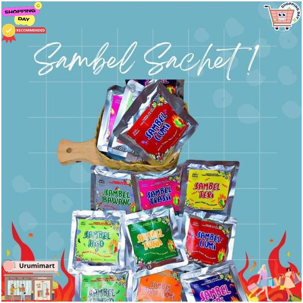 

Paket Sambal Sachet Home Made By Shofiarmakan | 9 Varian Rasa Sambal Sachet Uwenak, Nikmat Dan Pedas D Terlaris