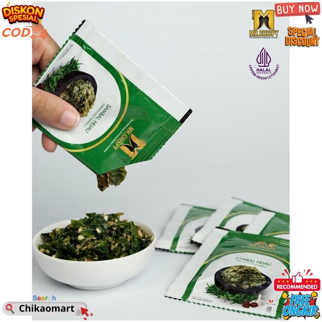 

Sambal Sachet Mr.Crispy D Best Seller