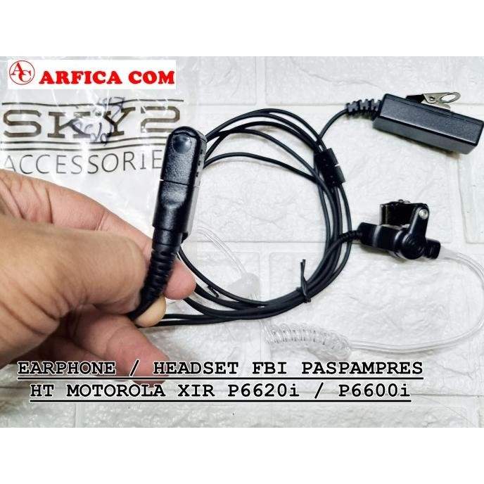 EARPHONE HT MOTOROLA XIR P6620i HEADSET HT MOTOROLA XIR P6620i