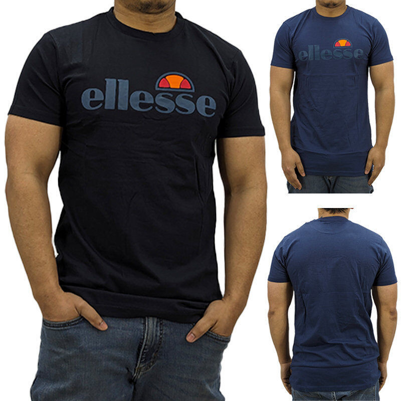 Ellesse Giniti Kaos Liburan Katun Leher Kru Pria