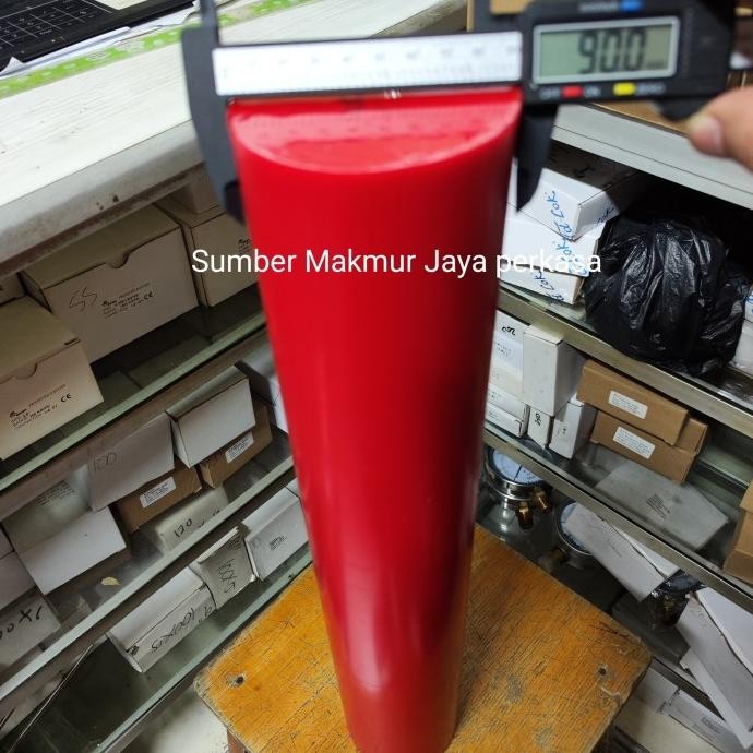 

Polyurethane Rod Merah ( Pu Batangan Merah ) 90Mm X 100 Cm