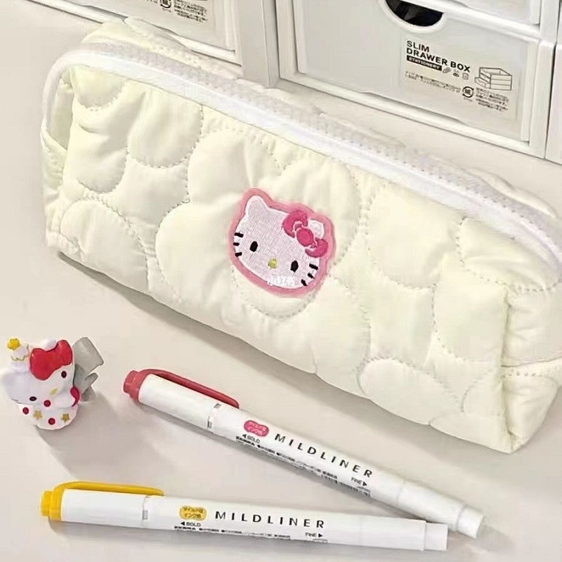 

HelloKittyCute Pencil Case Student Large Capacity Storage Pencil Box