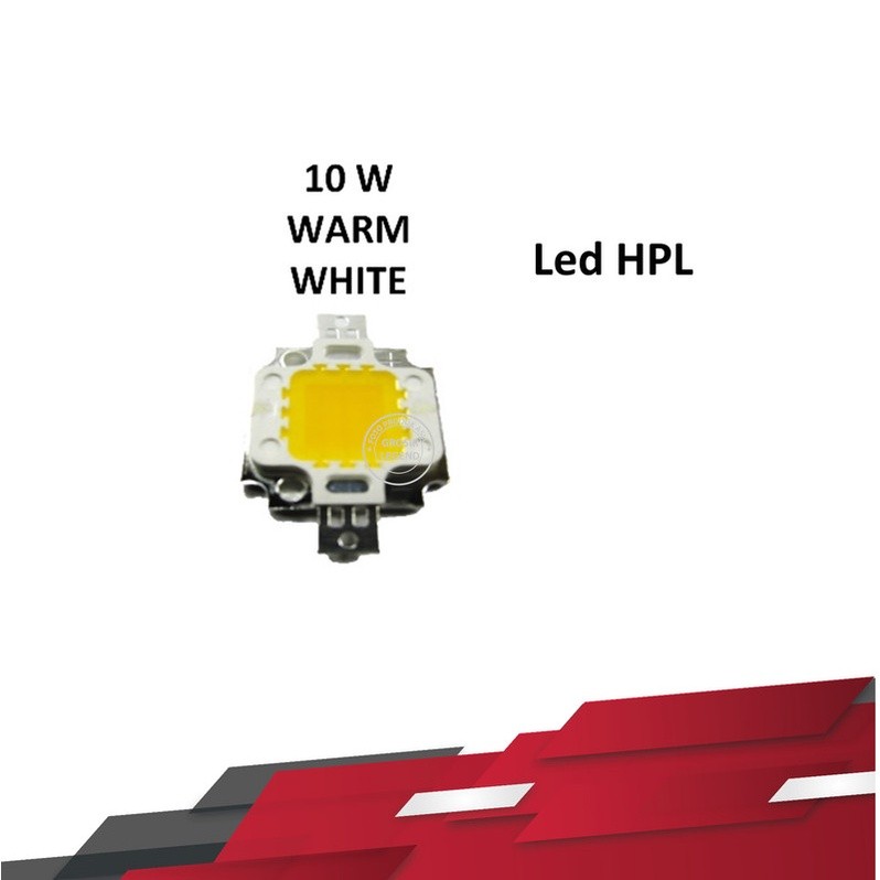 High power led HPL 10 watt warm white lampu plus heatsink