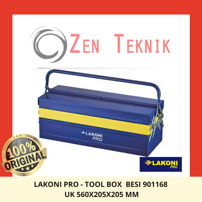 @#@#@#] Tool Box 3 Susun (BESI) 560x205x205mm LAKONI PRO 901168 / ToolBox