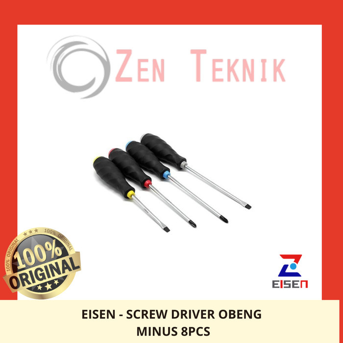 :<:<:<:<] EISEN / SCREWDRIVER OBENG minus 8 inch / EISEN