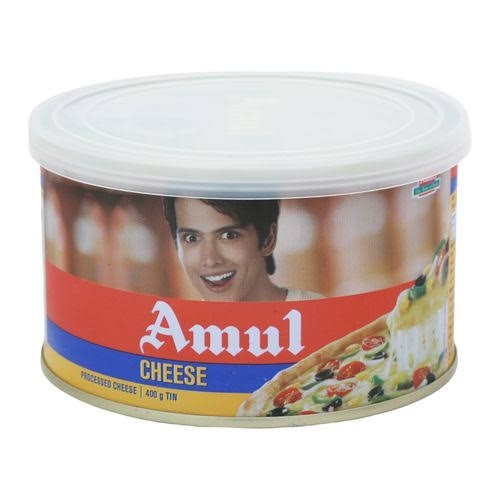 

------] Keju India Amul Cheese 400gr tin / Keju kaleng India