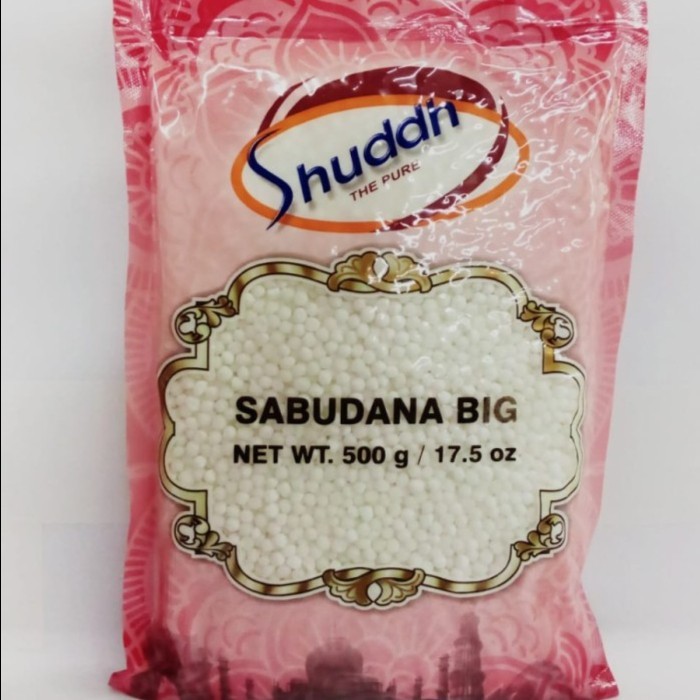 

!!!!!!] SABUDANA BIG SHUDDH 500G / sagu (Sabudana) dari tapioka