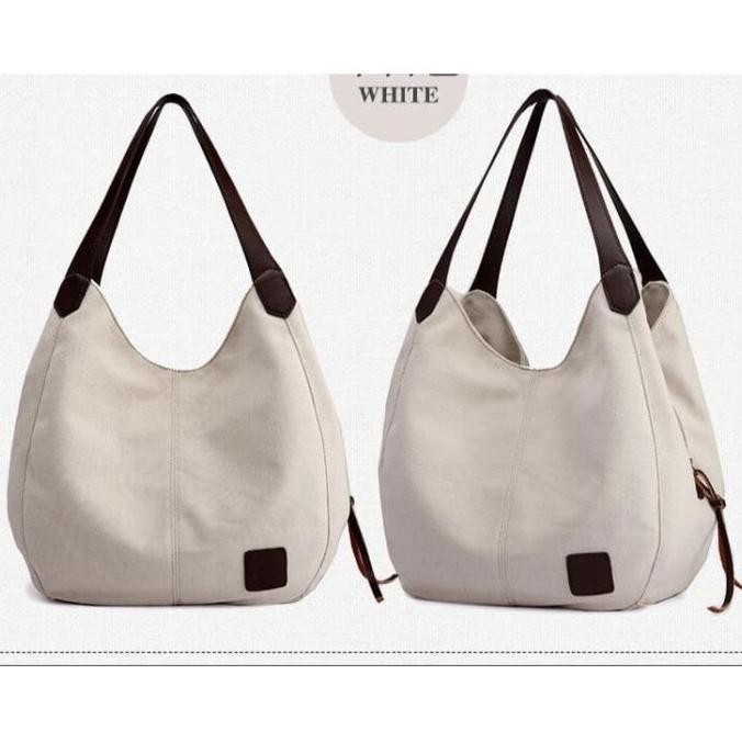 Tas Selempang Wanita Bahan Kanvas Premium - Lovata Tote bag
