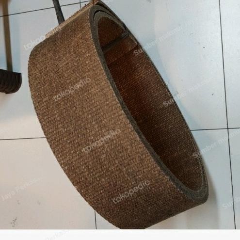 

Kampas Rem Asbestos ( Brake Lining Woven Gulungan ) 1/2" X 4" Inchi