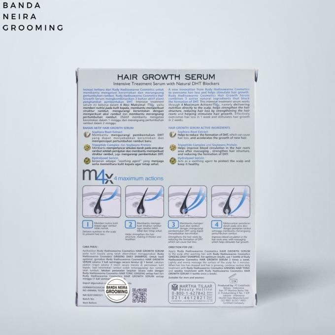 Rudy Hadisuwarno Hair Growth Serum / Perawatan Rambut Rontok | Kecantikan