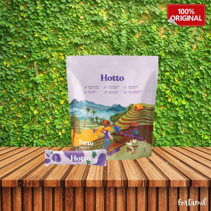 

Hotto Purto Pouch 16 Sachet Multigrain With Purple Potato