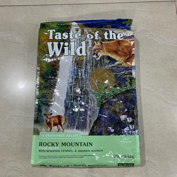 Taste Of The Wild Rocky Mountain Feline Venison & Salmon 6.35Kg