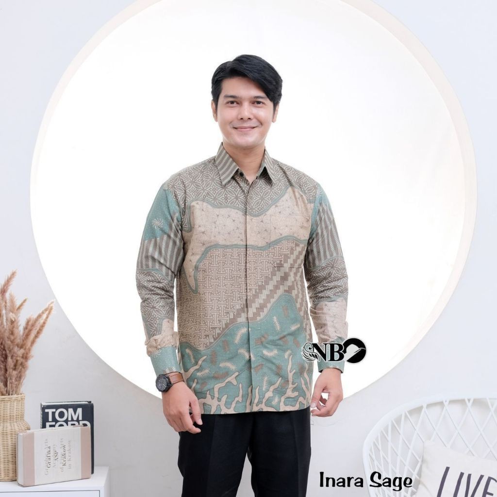 Baju Kemejan Halus Ksmeja Sinoman Batek Tunangan Batil Barik Dewasa Natik Kemeja Batik Pria Lengan P
