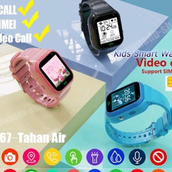 Imoo Anti Air Jam Tangan Anak Vidio Call Telepon Gps Anak Gps Digital