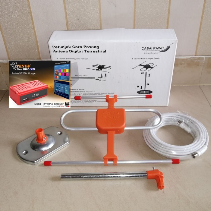 Set Top Box ni TV DIGITAL DVB T2 /DVBT2 Venus Cabai Rawit ni