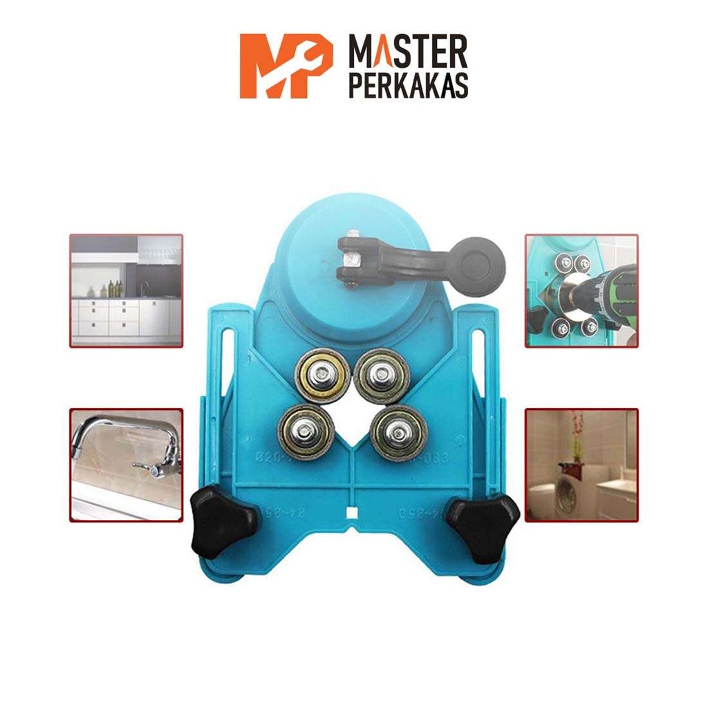 Pelubang Keramik MP / Glass Hole Locator / Alat Bantu Mata Bor Cramic Kaca Granit