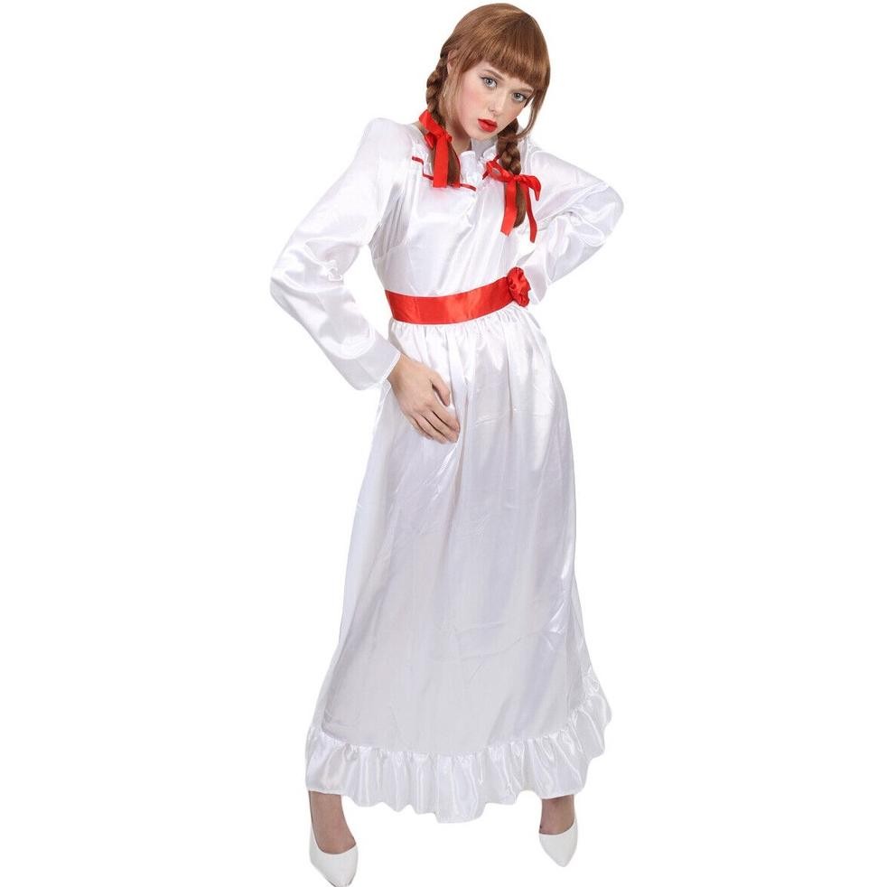 CR - Kostum Anabel Cosplay Boneka Annabelle Costume dewasa Adult All size Halloween TERLARIS