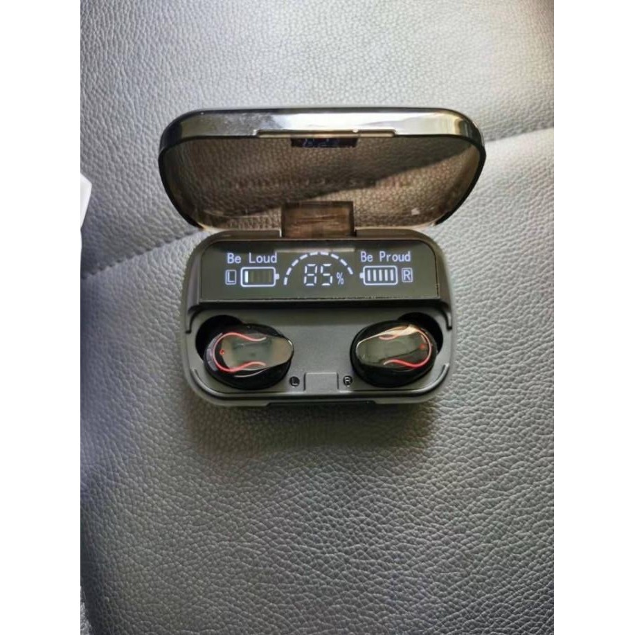 Iphone 11 Headset Wireless Earphone Bluetooth Fingerprint LED
