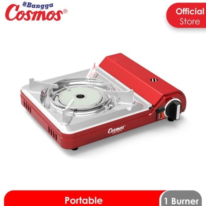 KOMPOR PORTABLE COSMOS CGC 123 PN / PAKET GAS PORTABLE HI-COOK / TOKAI