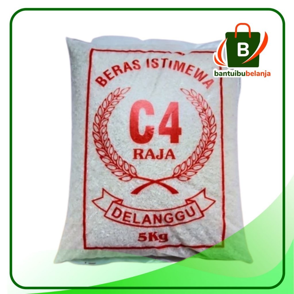 

Beras C4 Raja Kemasan 5 Kg