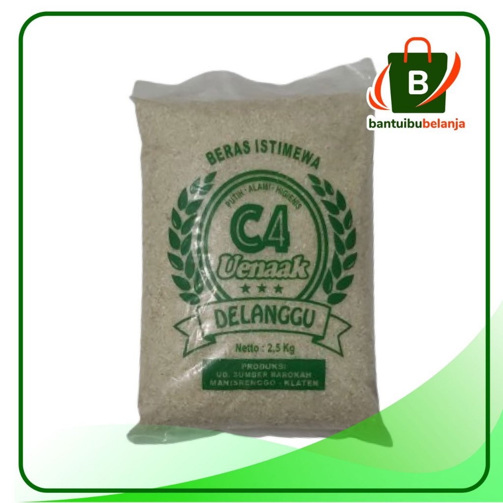 

Beras C4 Kemasan 2,5 kg