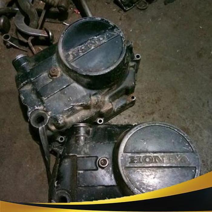 | TGS | BLOK MESIN KANAN OIL HONDA GRAND ORIGINAL COPOTAN MOTOR