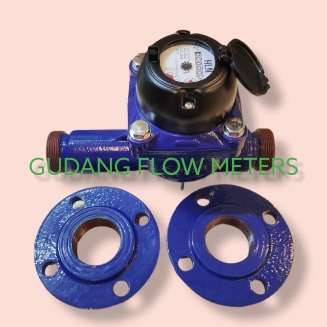 Flow Meter Air Kotor Brand Hln 1 1/2" Dn40Mm | Jual Meteran Air Limbah
