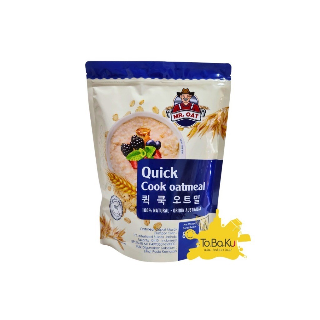 

Mr Oat Havermout Oatmeal 800gr