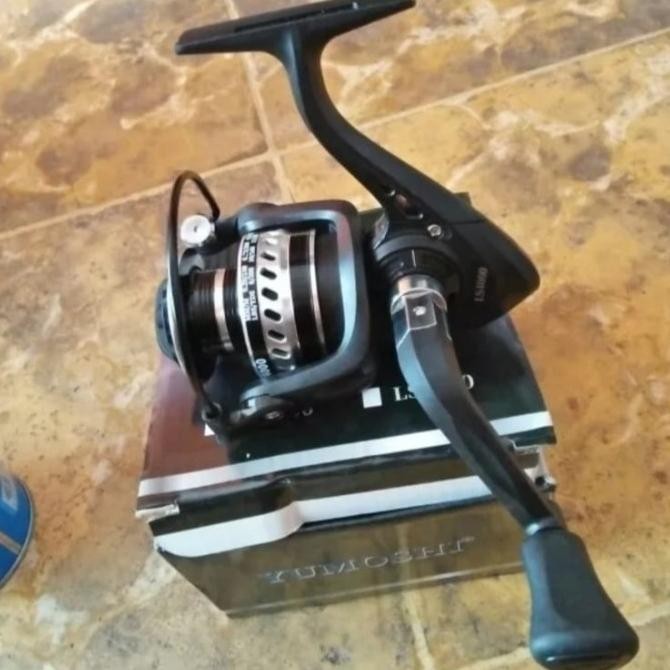 Reel Metal Mancing 4000 Gulungan Pancing YUMOSHI LS4000 Bearing 14