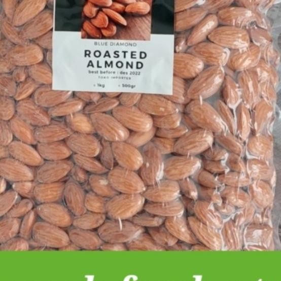 

Roasted Almond Kacang Almond Panggang 500Gr