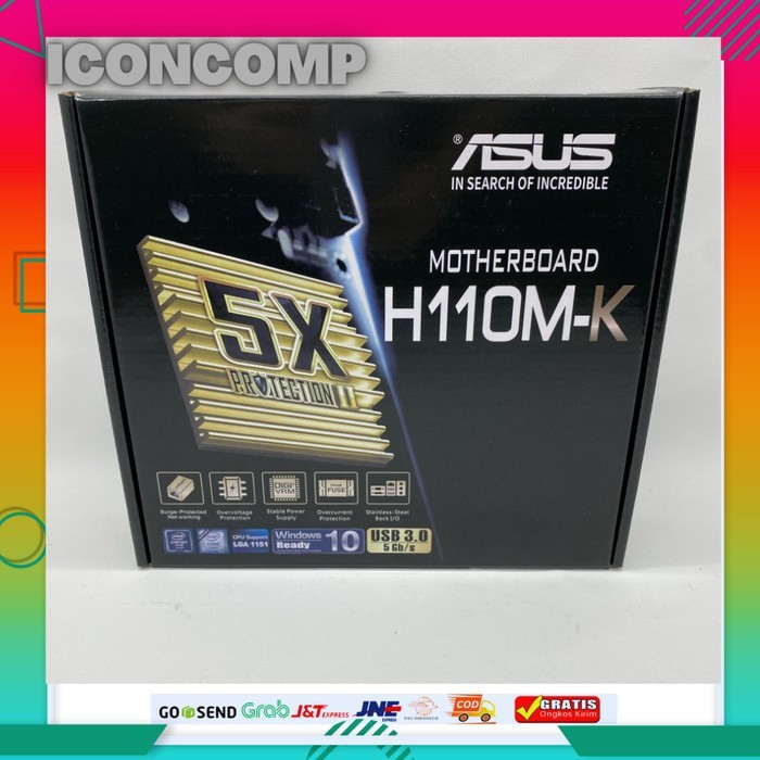 MOTHERBOARD ASUS H110M-K LGA 1151