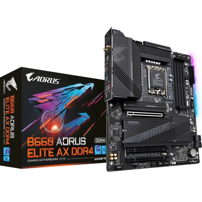 GIGABYTE B660 AORUS ELITE AX DDR4 INTEL B660 LGA1700 MOTHERBOARD