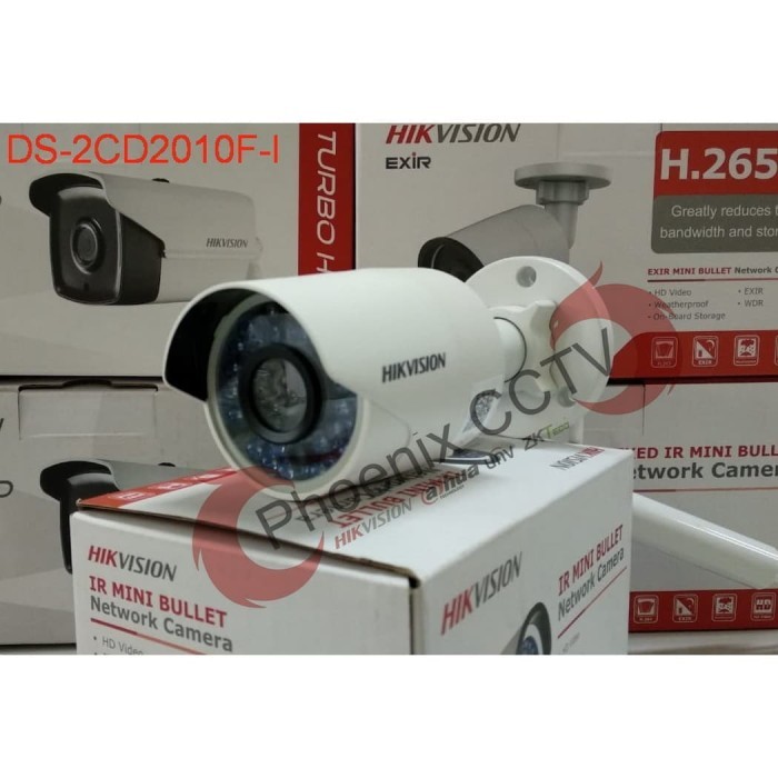 Hikvision Ds-2Cd2010F-I Ip Camera / Camera Cctv Bullet H.264