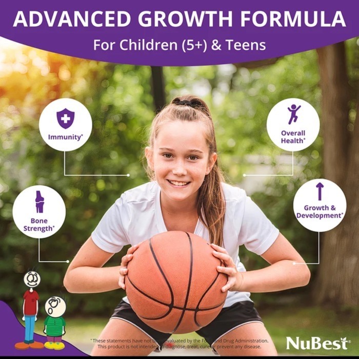 

NuBest Tall For Children Teen 5+ 10+ Teens Who Don't Drink Milk Daily