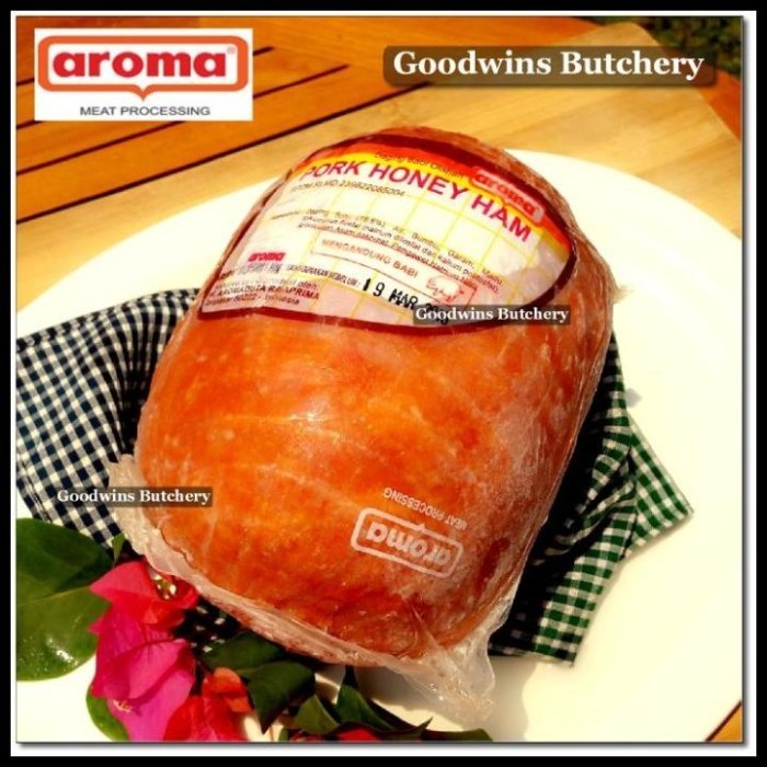 

Ready Stok 2.2Kg Pork Honey Ham Whole / Babi Ham Utuh - Aroma Bali