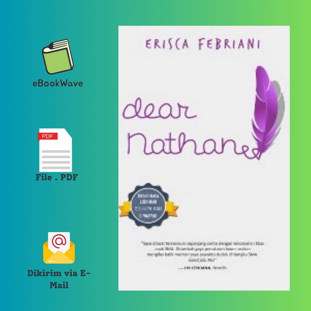 

Dear Nathan By Erisca Febrian Book BEST SELLER (Bahasa Indonesia)