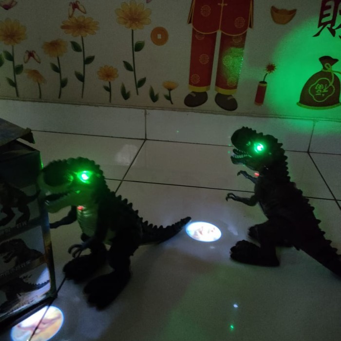 Licy Viralkan Mainan Dinosaurus Telur Robot Dinosaur Trex Bertelur Bergerak