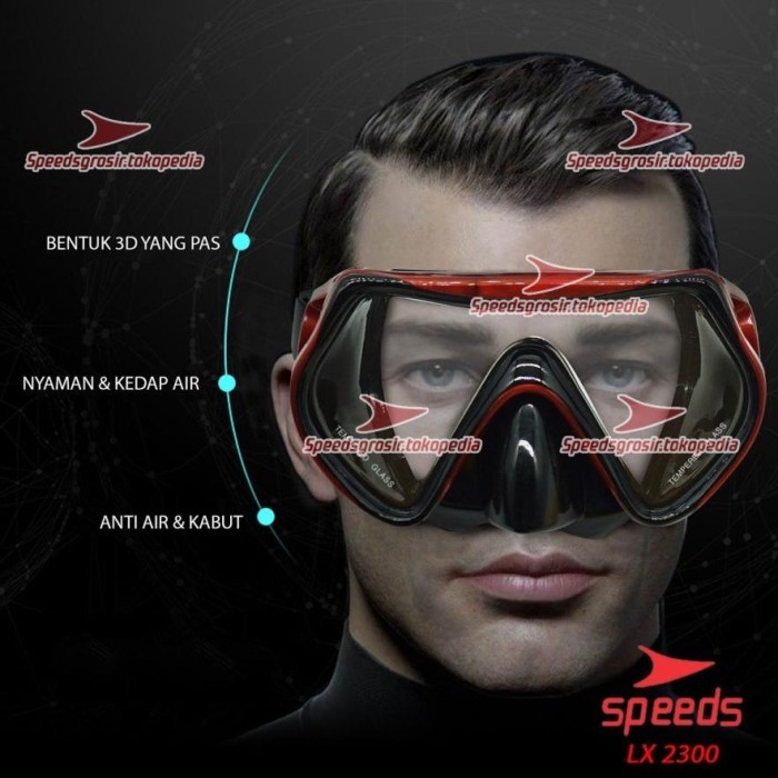 Els Termurah - Alat Snorkeling Diving Kacamata Renang Karet / Snorkling