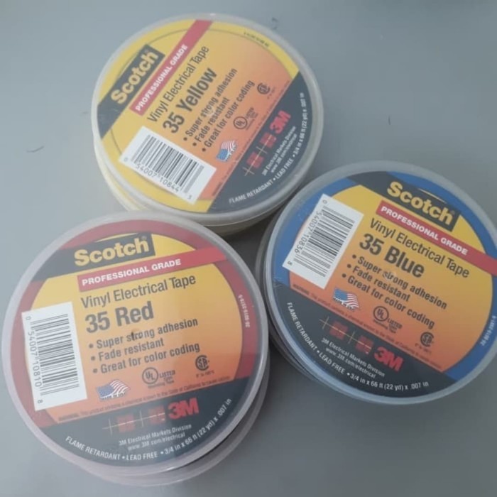 

Sale 3M Scotch 35 (Aneka Warna)