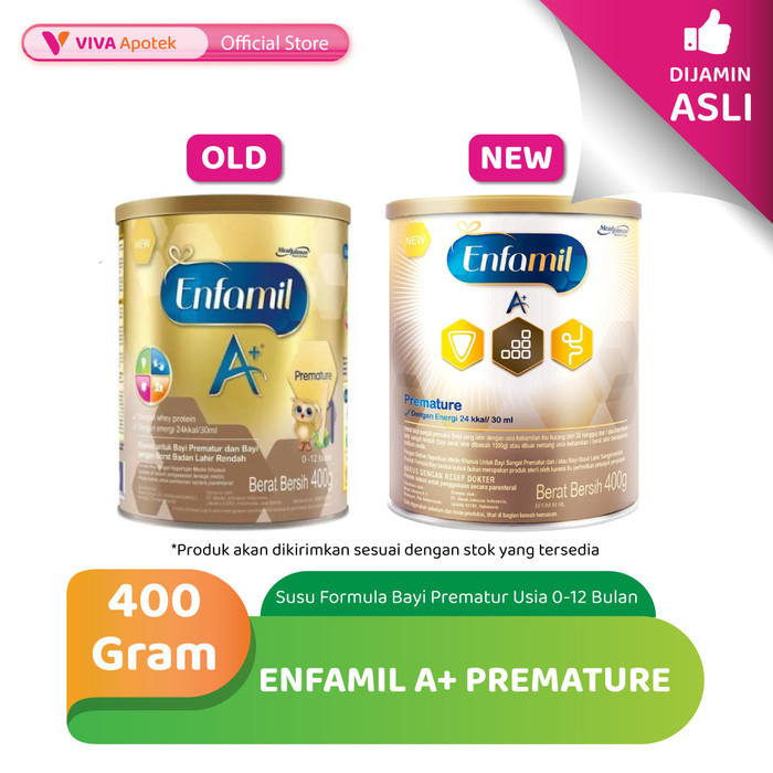 Enfamil A+ Premature Susu Formula Bayi Prematur Usia 0-12 Bulan (400 Gram)