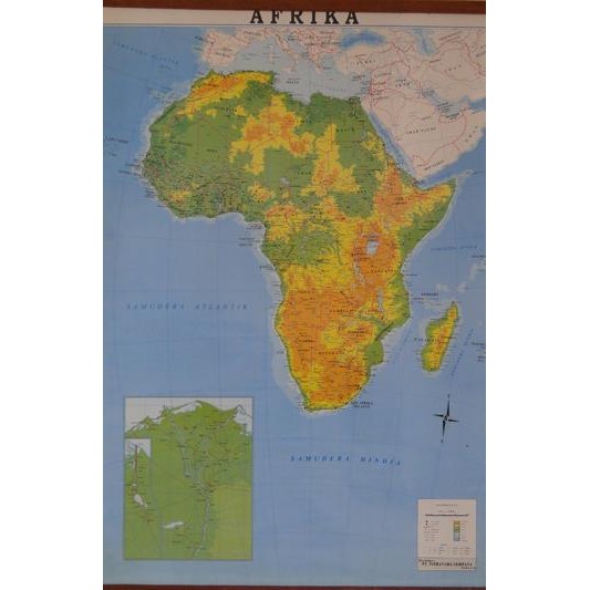 

Peta Benua Afrika (Bingkai)