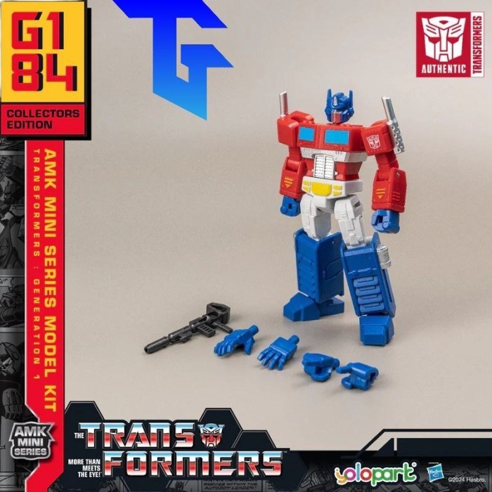 Yolopark Amk Mini Series Transformers G1 - Optimus Prime - Bumblebee - Grimlock - Megatron -