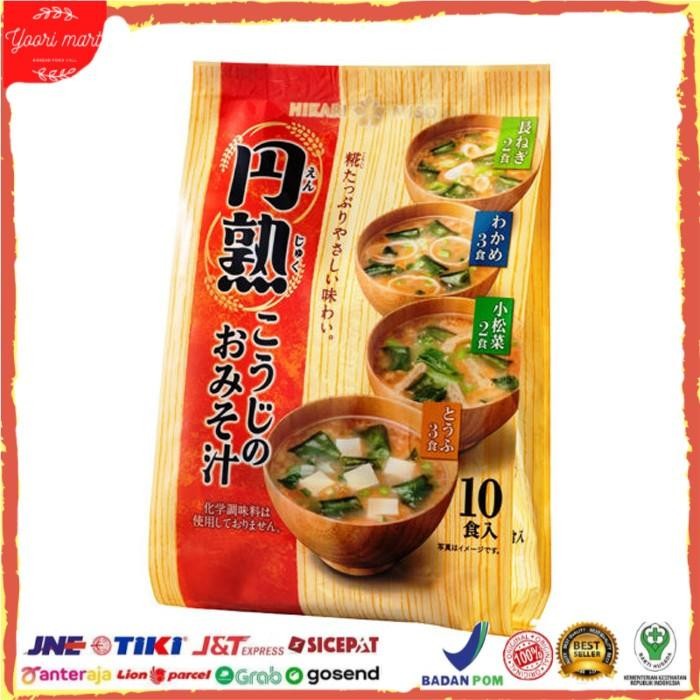 

Hikari Enjuku Koji No Omisoshiru / Miso Soup Instant 10 Pcs 194.8 GR Kualitas Terbaik