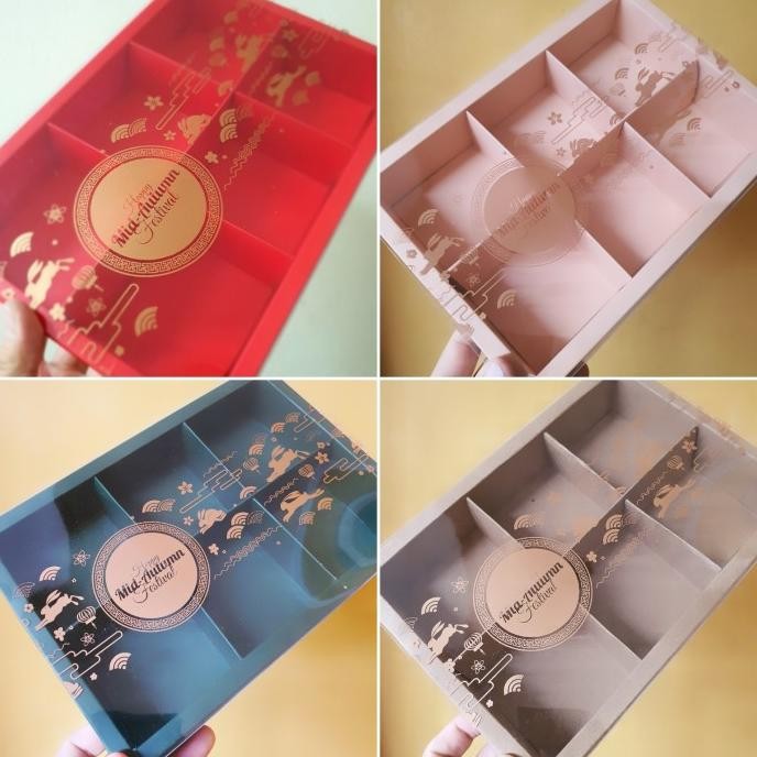 Termantab] Dus Mika Mooncake 50 - 75 Gr Sekat 6