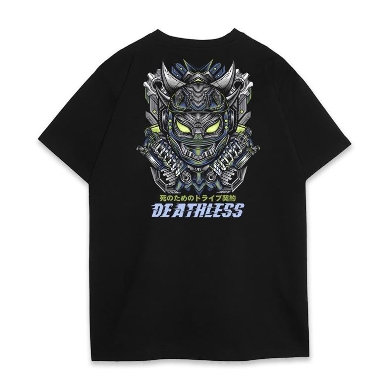 Promo Deathless Kaos | Moto | Hitam | Japan Series