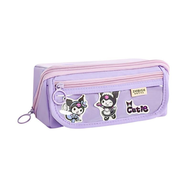 

It34 Sanrio Tempat Pensil Cinnamoroll Baru Anime My Melody Kuromi Penyimpanan Alat Tulis Siswa Perlengkapan Sekolah Ins Kawaii Hadiah Lucu Murah