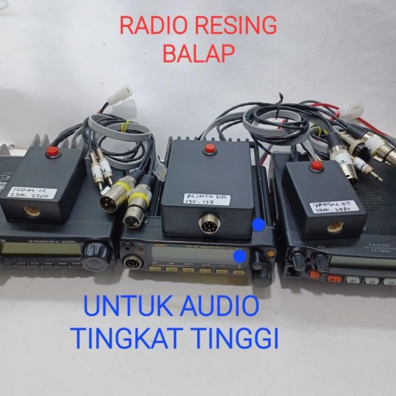 ready - ptt box souncard xer radio ryaesu icom alinco